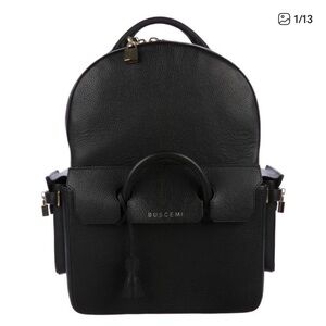 Buscemi Elegant Black Backpack